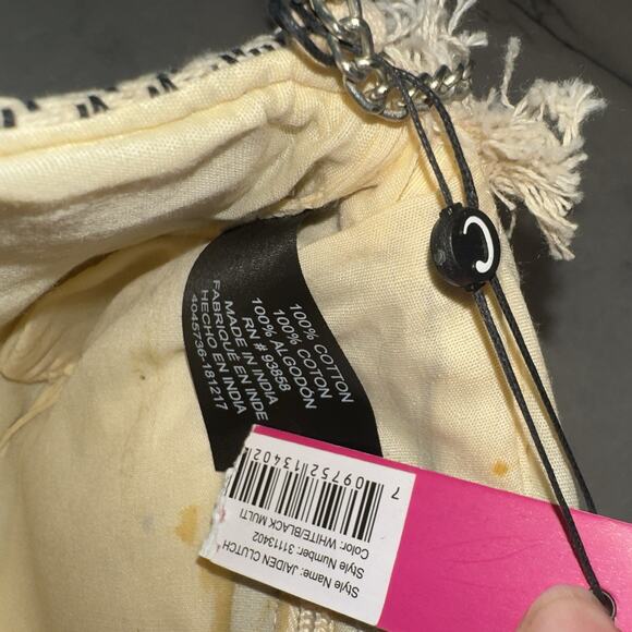 NWT Circus Sam Edelman Boho Crossbody Envelope Handbag Clutch Mirror Embroidery - Picture 6 of 9